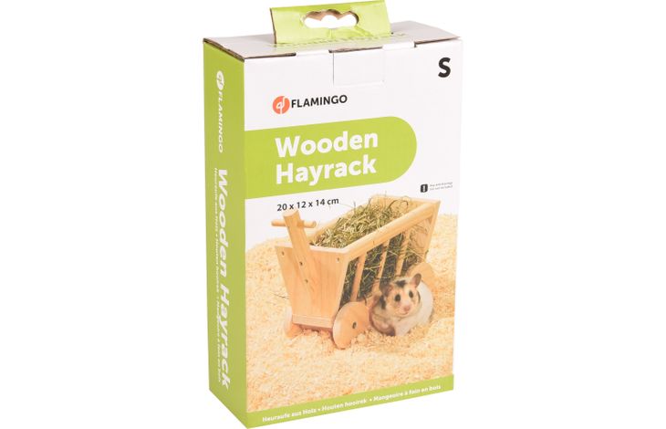 Flamingo Hayrack Bolderwagen Jeff