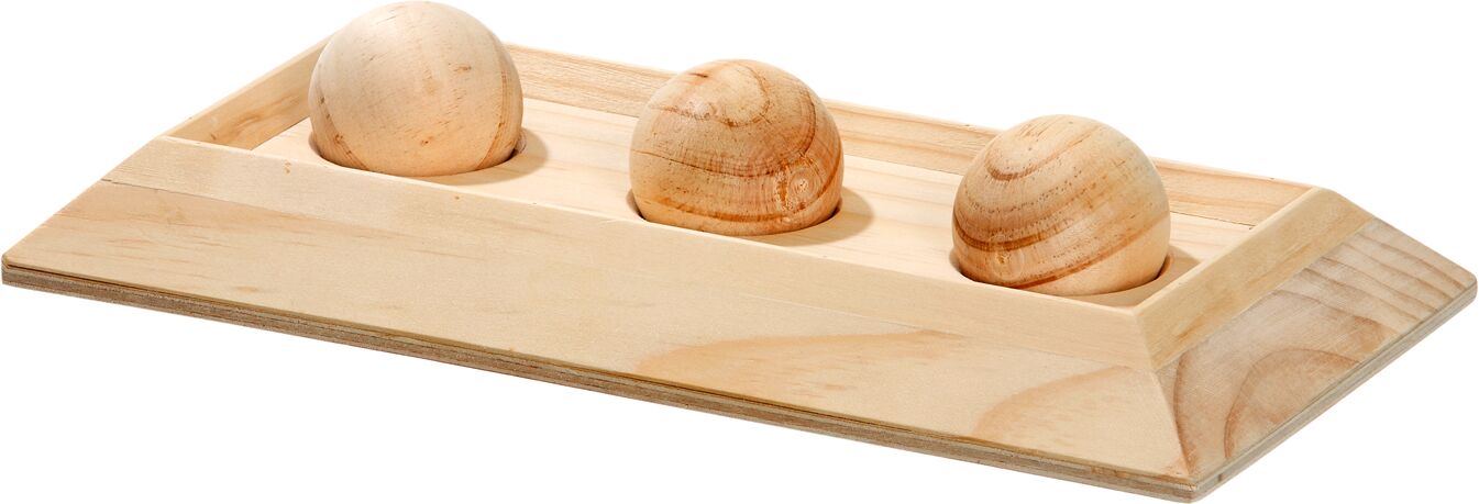 Flamingo Toy Brain train Rody  with ball Light brown