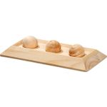 Toy Brain train Rody  with ball Light brown