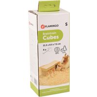 Flamingo Spielzeug Brain train Rody Schrank mit Seil Hellbraun