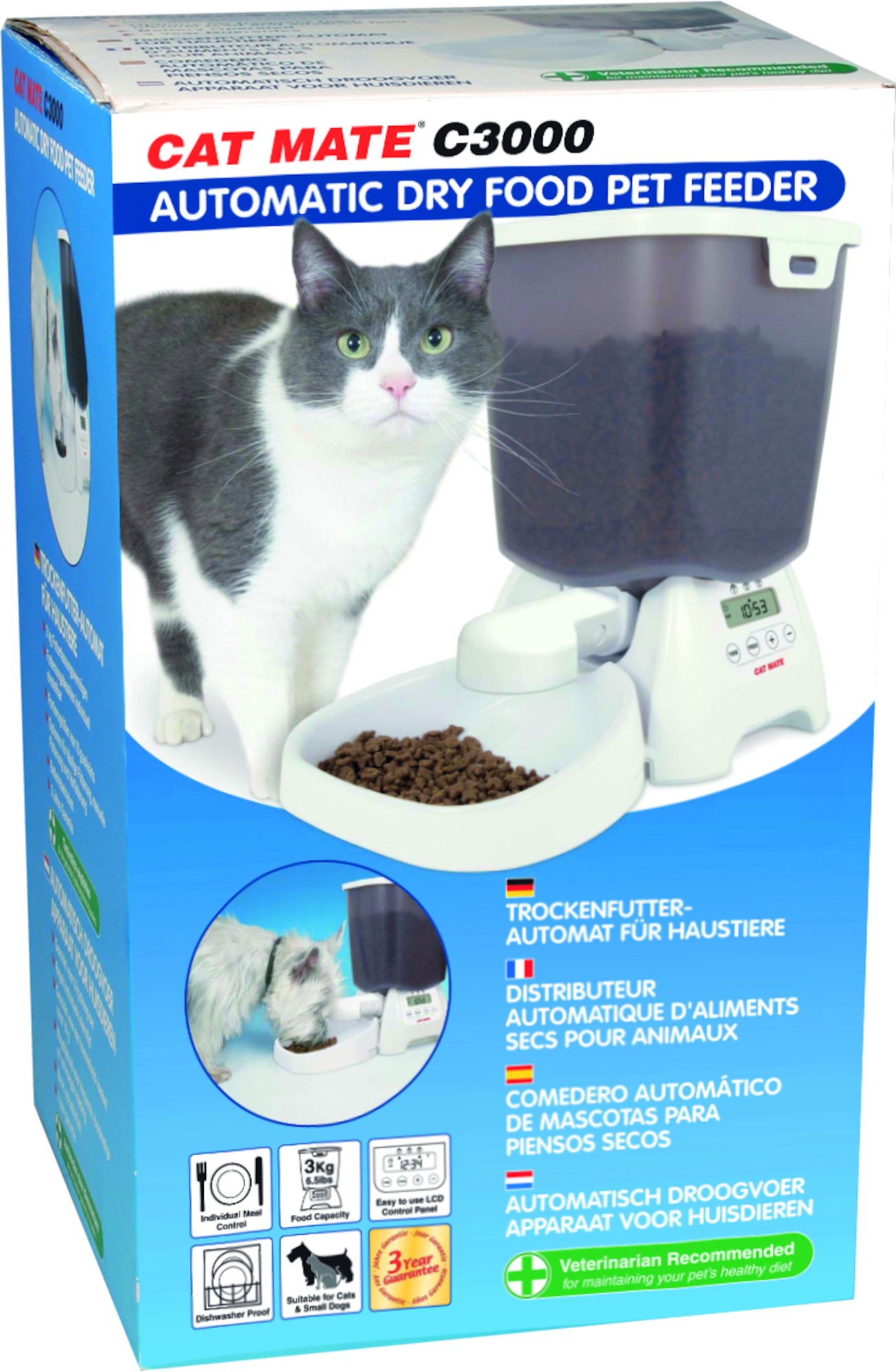 Cat mate c3000 automatic dry food pet feeder best sale