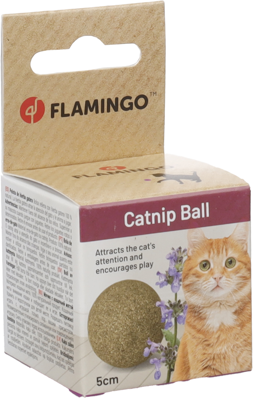 Flamingo Speelgoed Ripa Catnipbal 