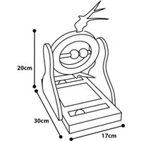 Flamingo Krabspeelgoed Willa Tuimelaar & Veer Lichtbruin