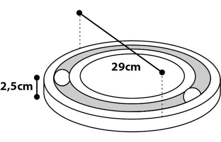 Flamingo Scratching board & Scratching toy Infinity Ball track Light brown