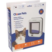 Pet Mate® Poezendeur Cat Mate Wit