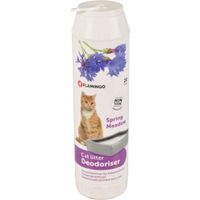 Flamingo Kattenbakontgeurder Lenteweide Wit