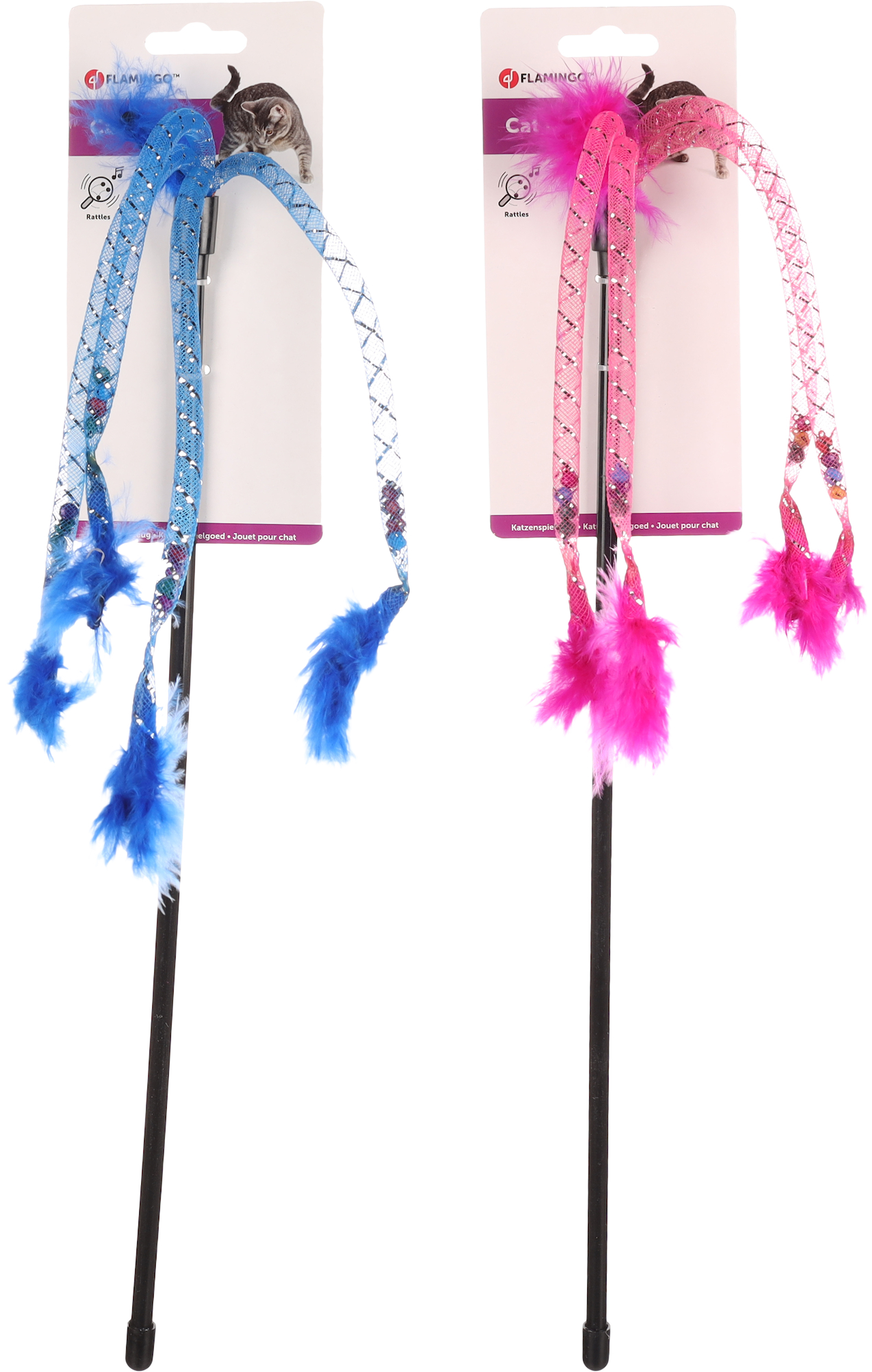 Flamingo Toy Narcy Dangler with tentacles Multiple colours