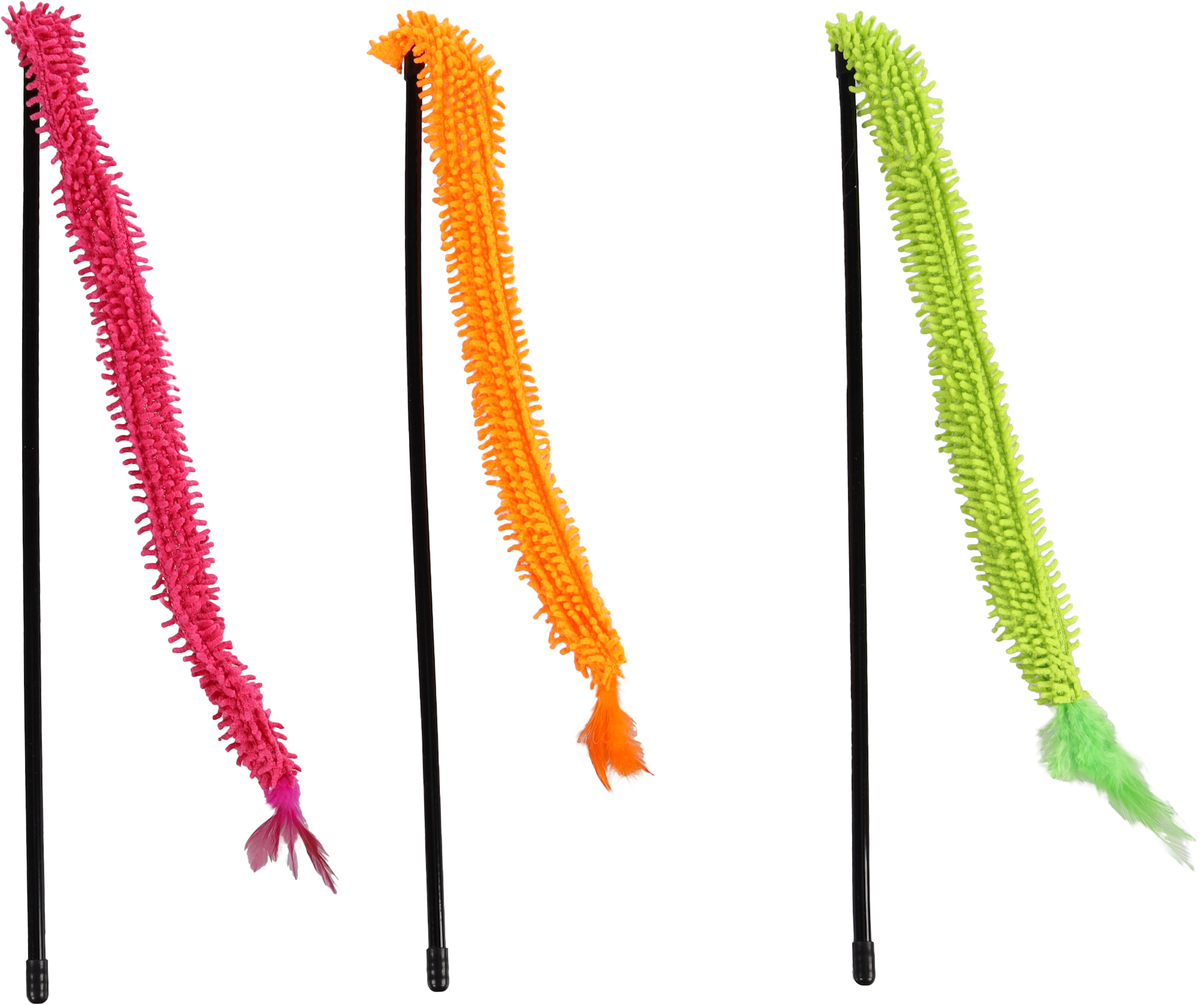 Flamingo Speelgoed Wubbe Hengel met rups Meerdere kleuren