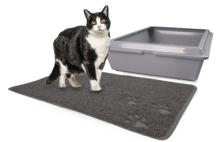 Flamingo Kattenbakmat Roxy Matti Grijs