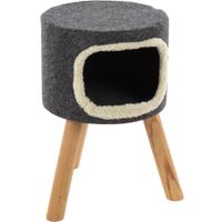 Flamingo Meubel Nordic Grijs & Naturel & Wit