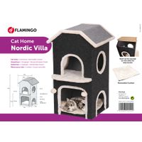 Flamingo Krabmeubel Nordic Zwart