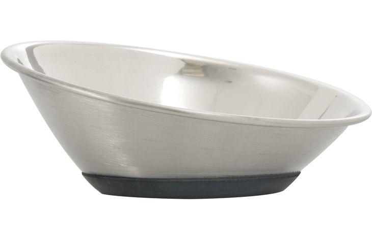 Flamingo Eet- en drinkpot Selecta Rond Zilver