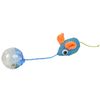Speelgoed Rio Muis met bal Met bal Lichtgroen Oranje Blauw Transparant