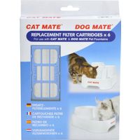 Pet Mate® Filter Drinkfontein Cat Mate Rechthoekig Blauw