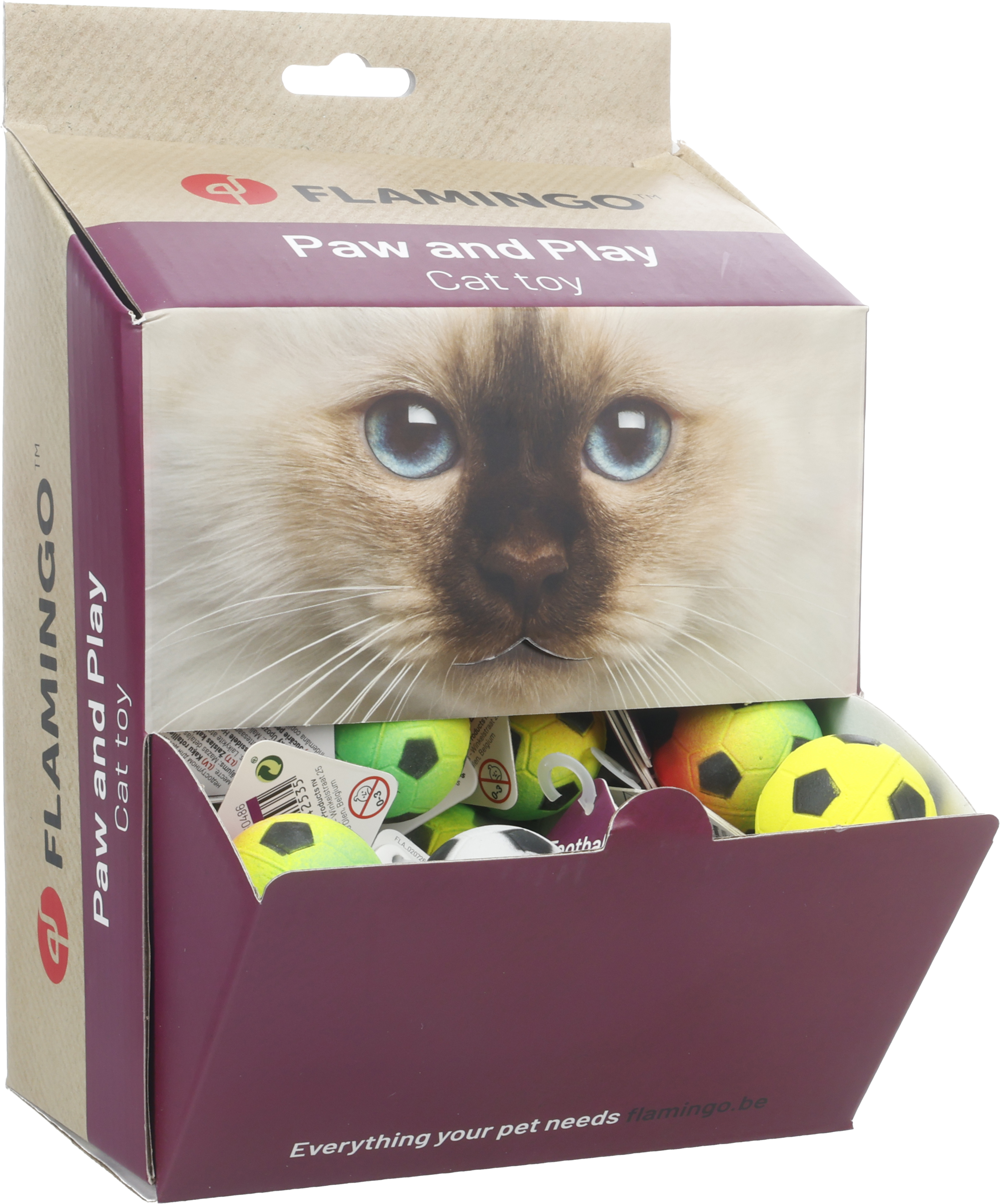 Flamingo Toy Wolfram Football Multiple colours