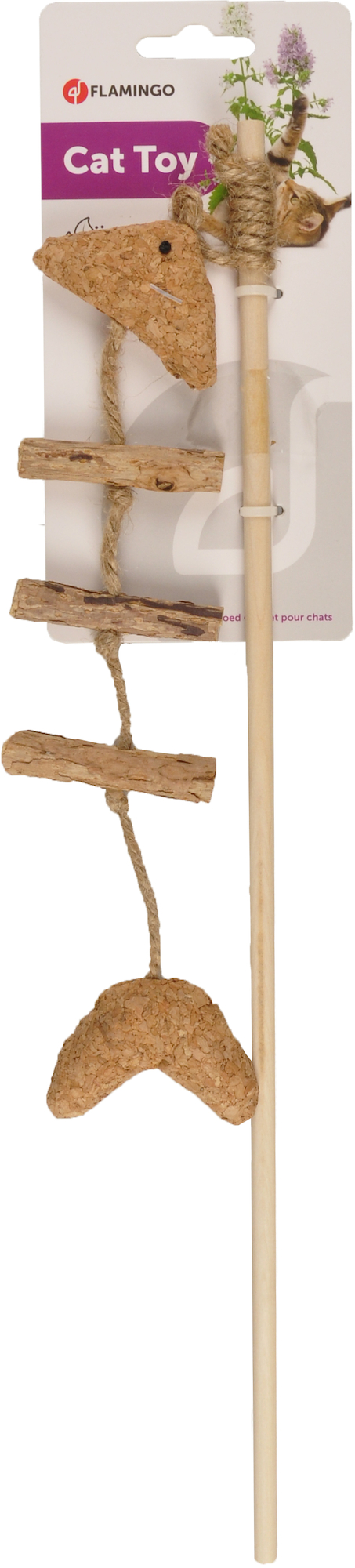 Flamingo Speelgoed Adamello Hengel & Visgraat Bruin