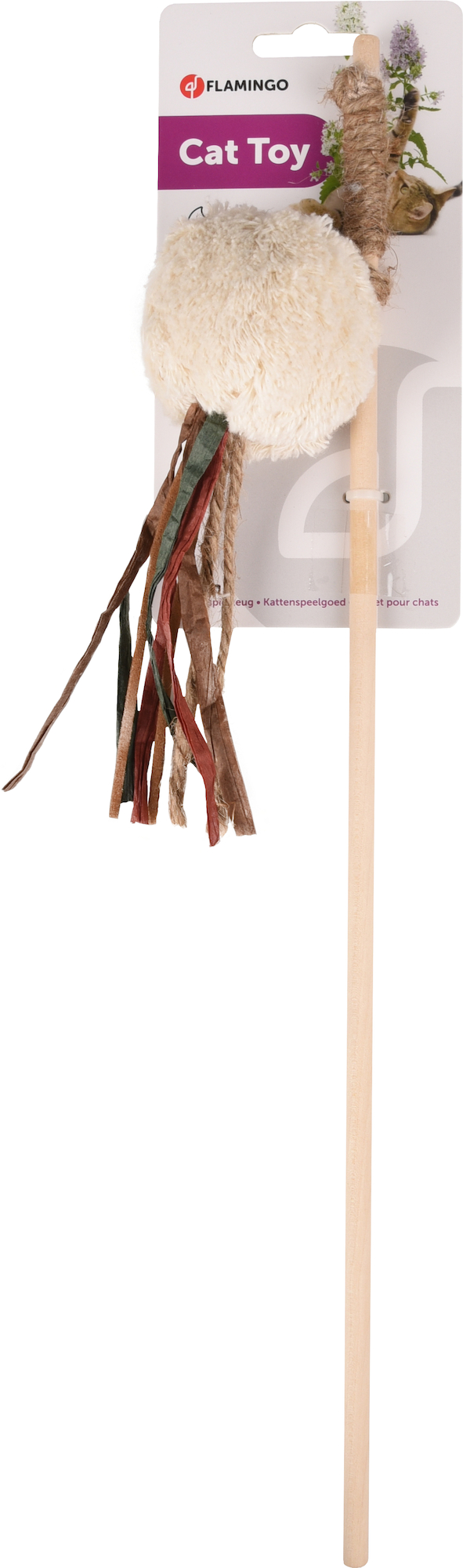 Flamingo Speelgoed Rila Hengel & Pompon Wit