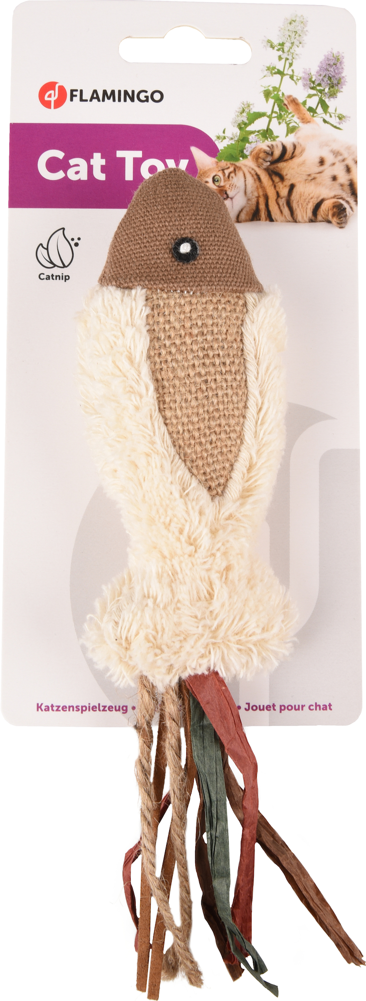 Flamingo Speelgoed Rila Vis Creme