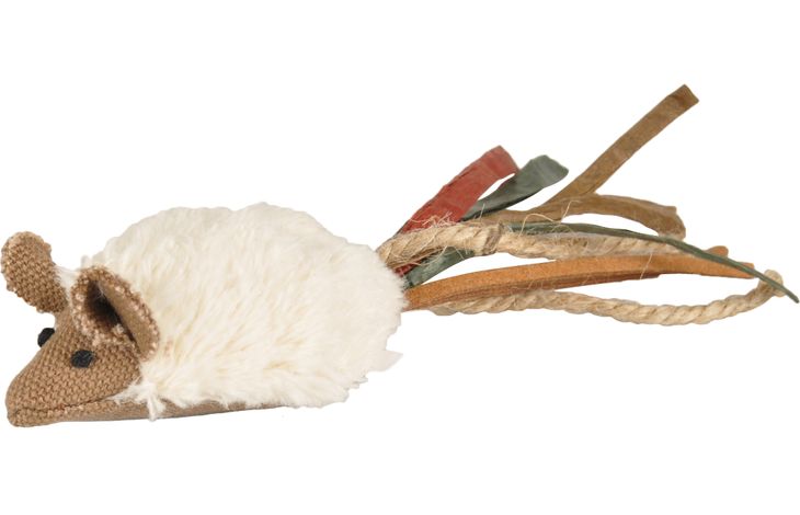 Flamingo Speelgoed Rila Muis Creme