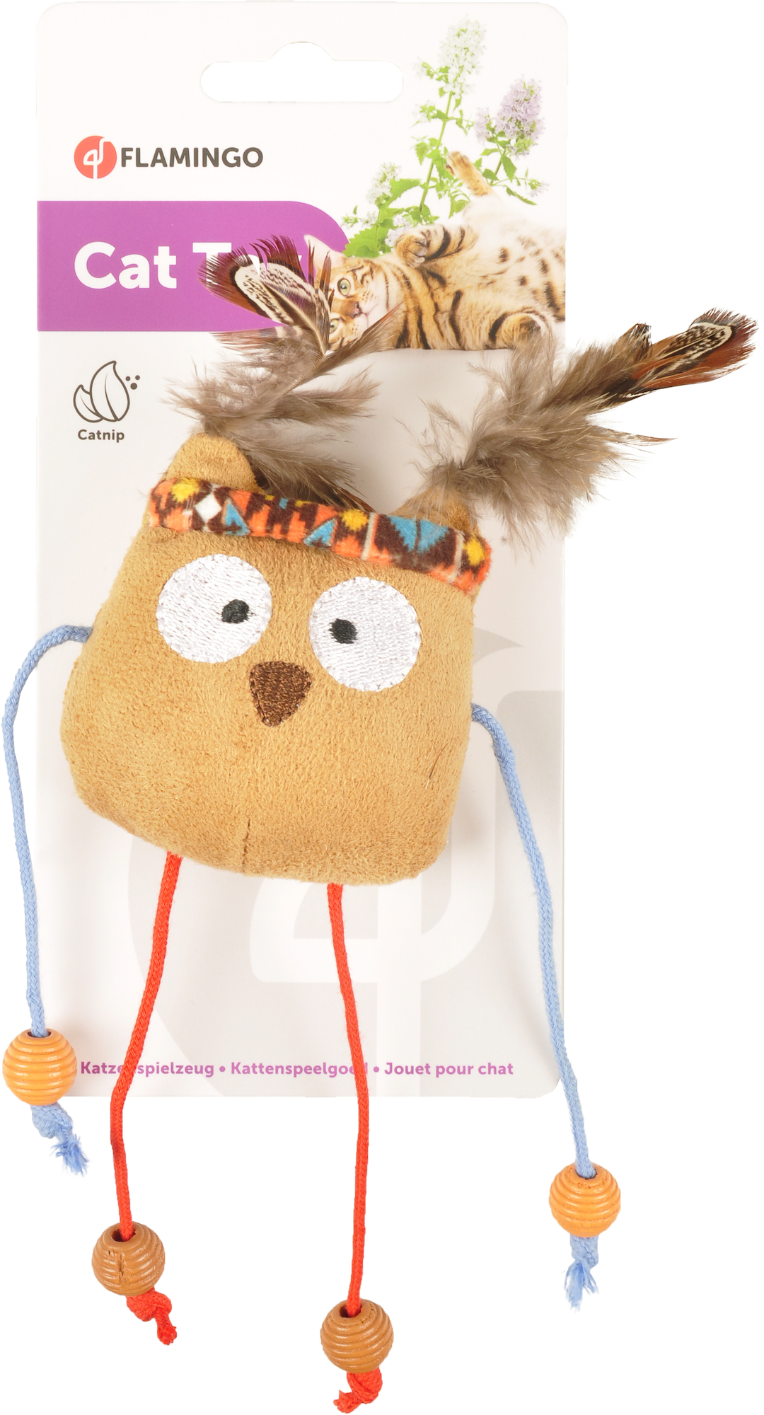 Flamingo Spielzeug Indy Eule Mischung