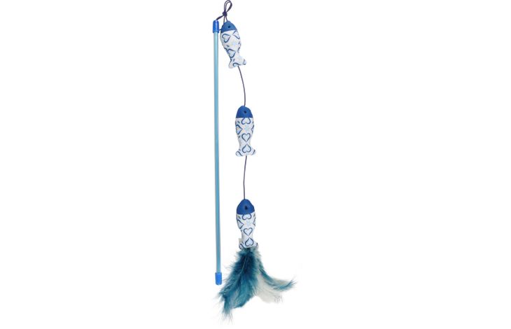 Toy Ice Dangler Fish Blue & White, 560511