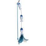 Toy Ice Dangler Fish Blue & White