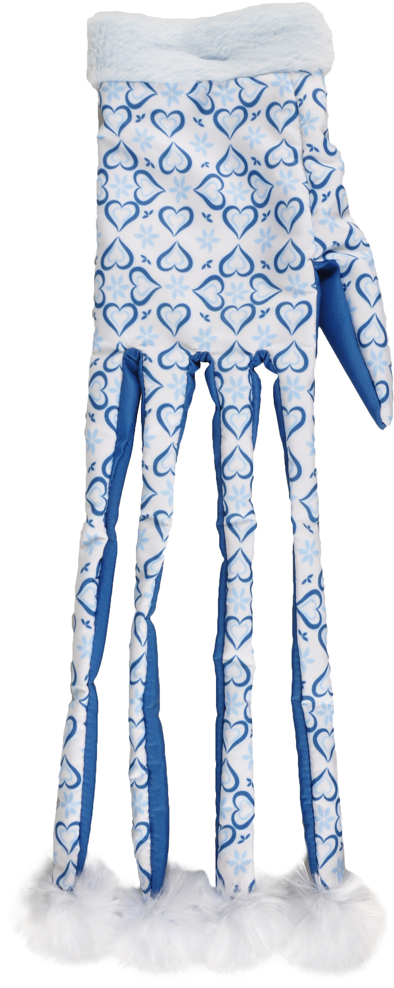 Flamingo Toy Ice Glove Blue & White