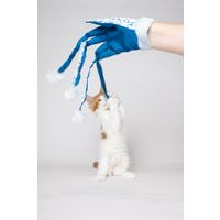 Flamingo Toy Ice Glove Blue & White