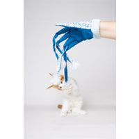 Flamingo Toy Ice Glove Blue & White