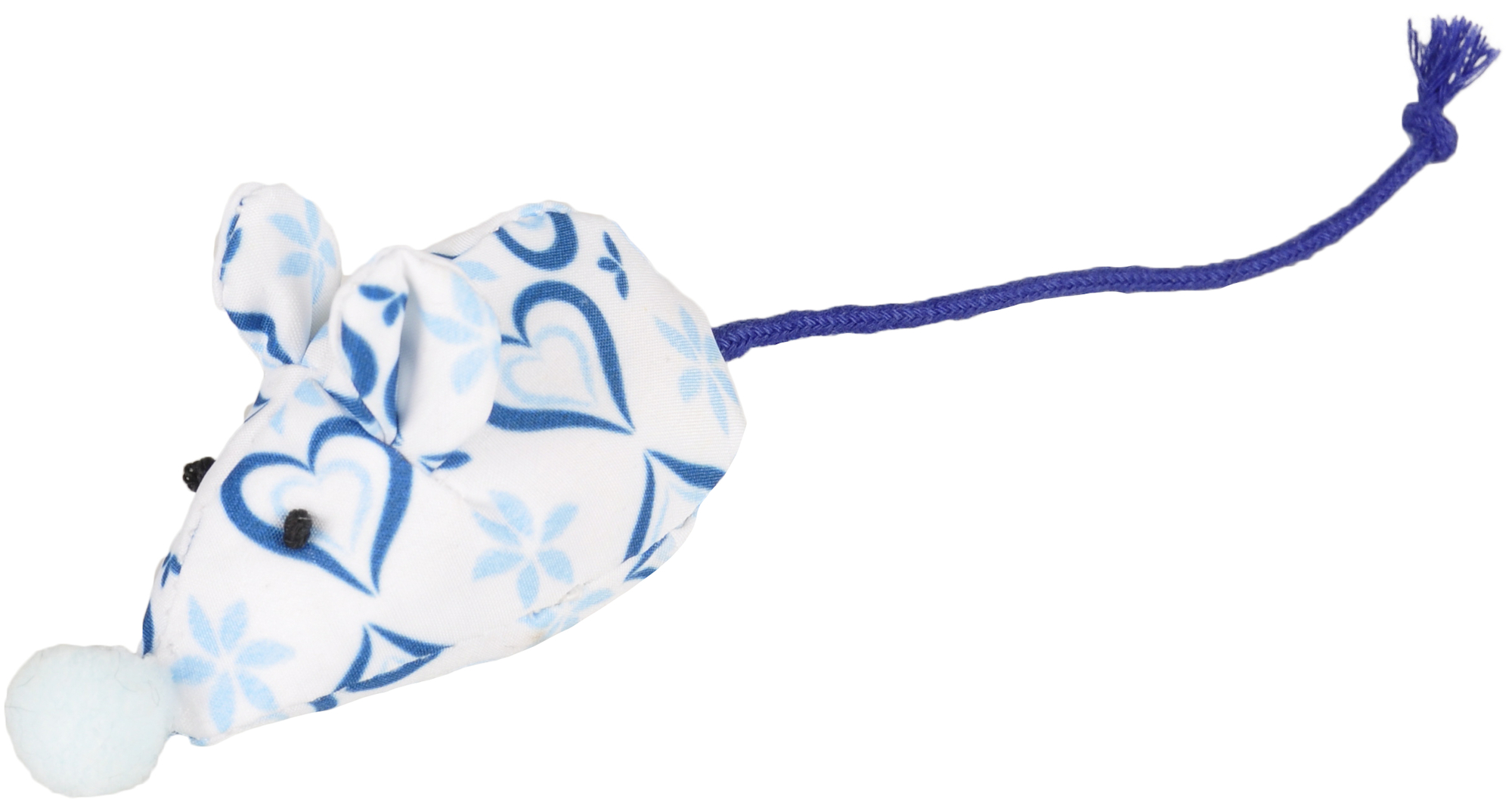 Flamingo Toy Ice Mouse Blue & White