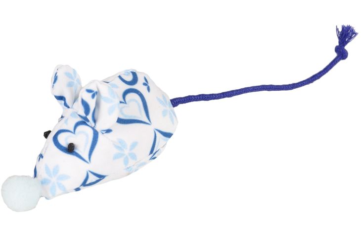 Flamingo Toy Ice Mouse Blue & White