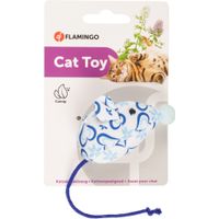 Flamingo Toy Ice Mouse Blue & White