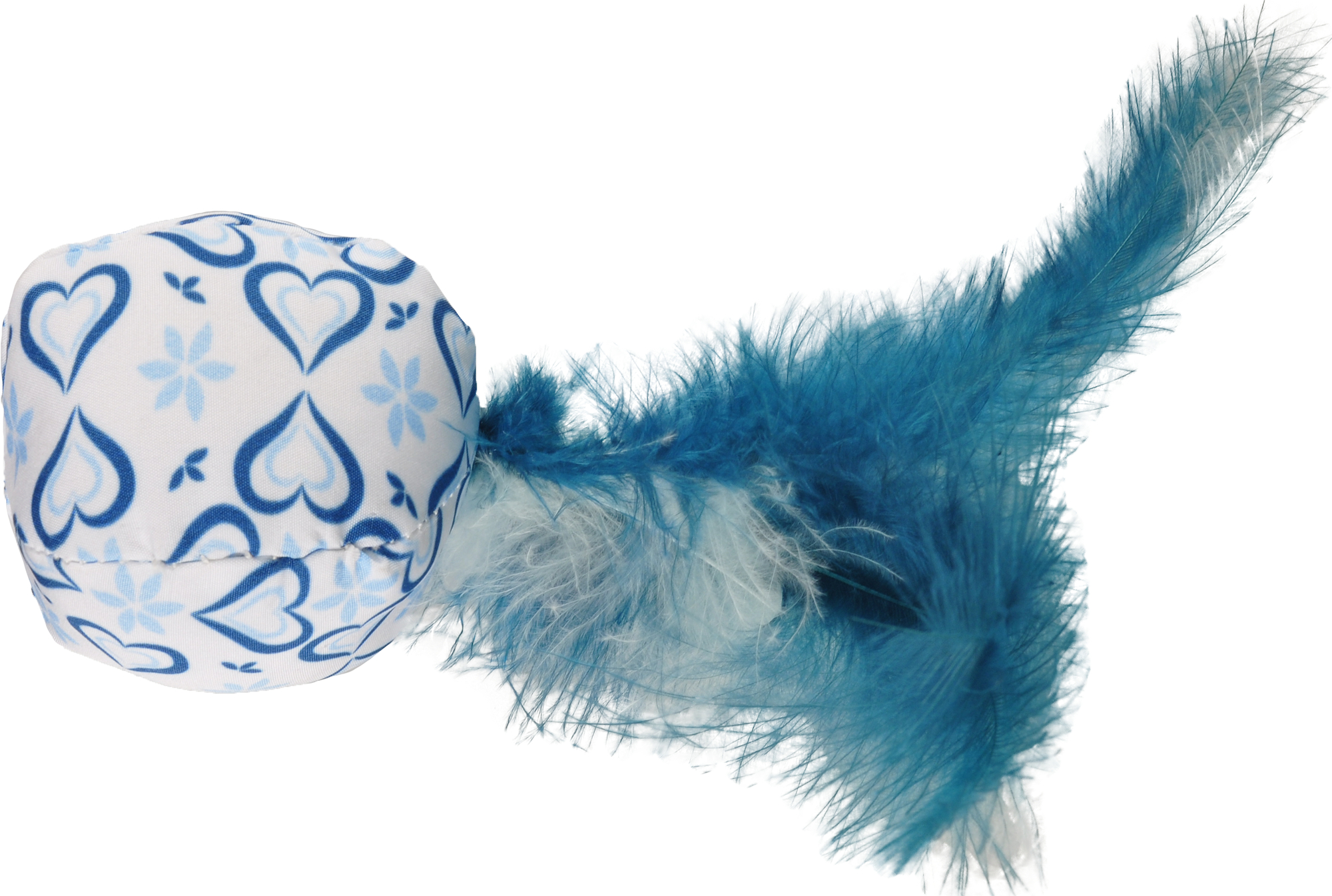 Flamingo Toy Ice Ball Blue & White