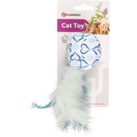 Flamingo Toy Ice Ball Blue & White