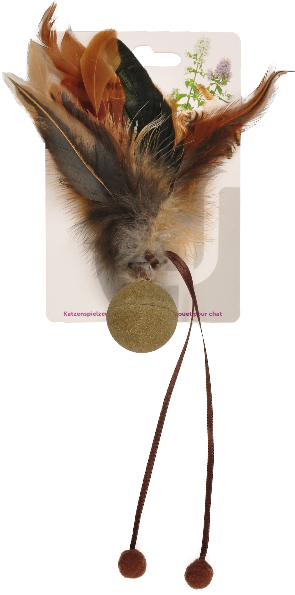 Flamingo Toy Penken Ball Brown