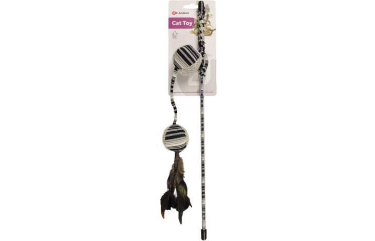 Flamingo Speelgoed Pirin Hengel met bal Grijs
