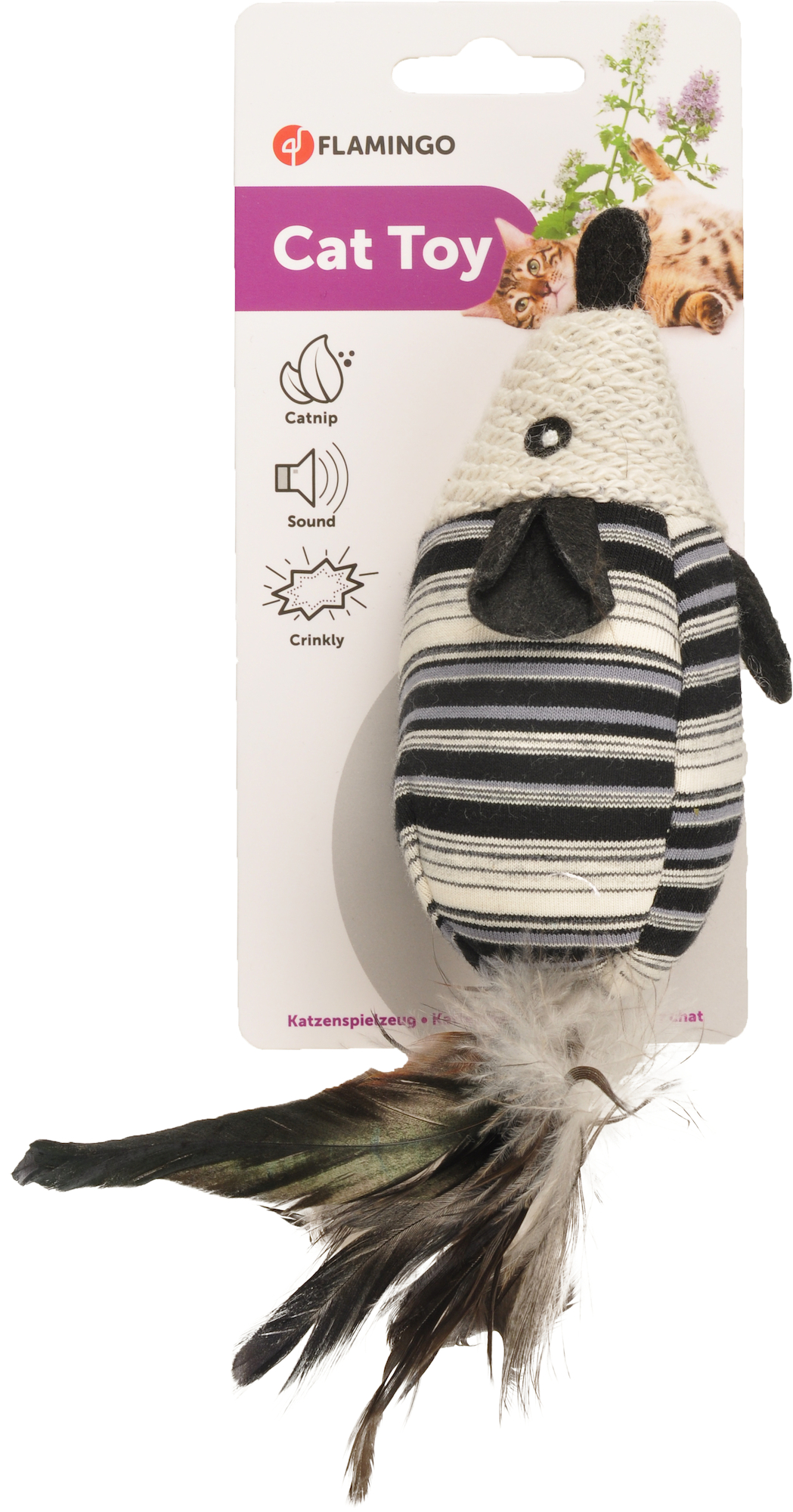 Flamingo Toy Pirin Rat Grey