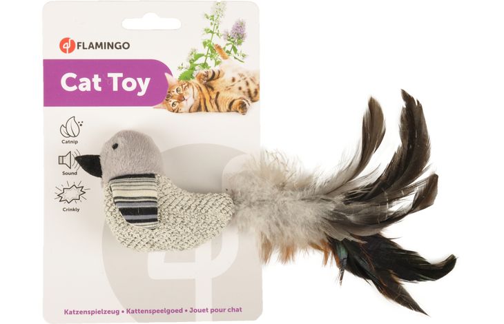 Flamingo Toy Pirin Bird Grey