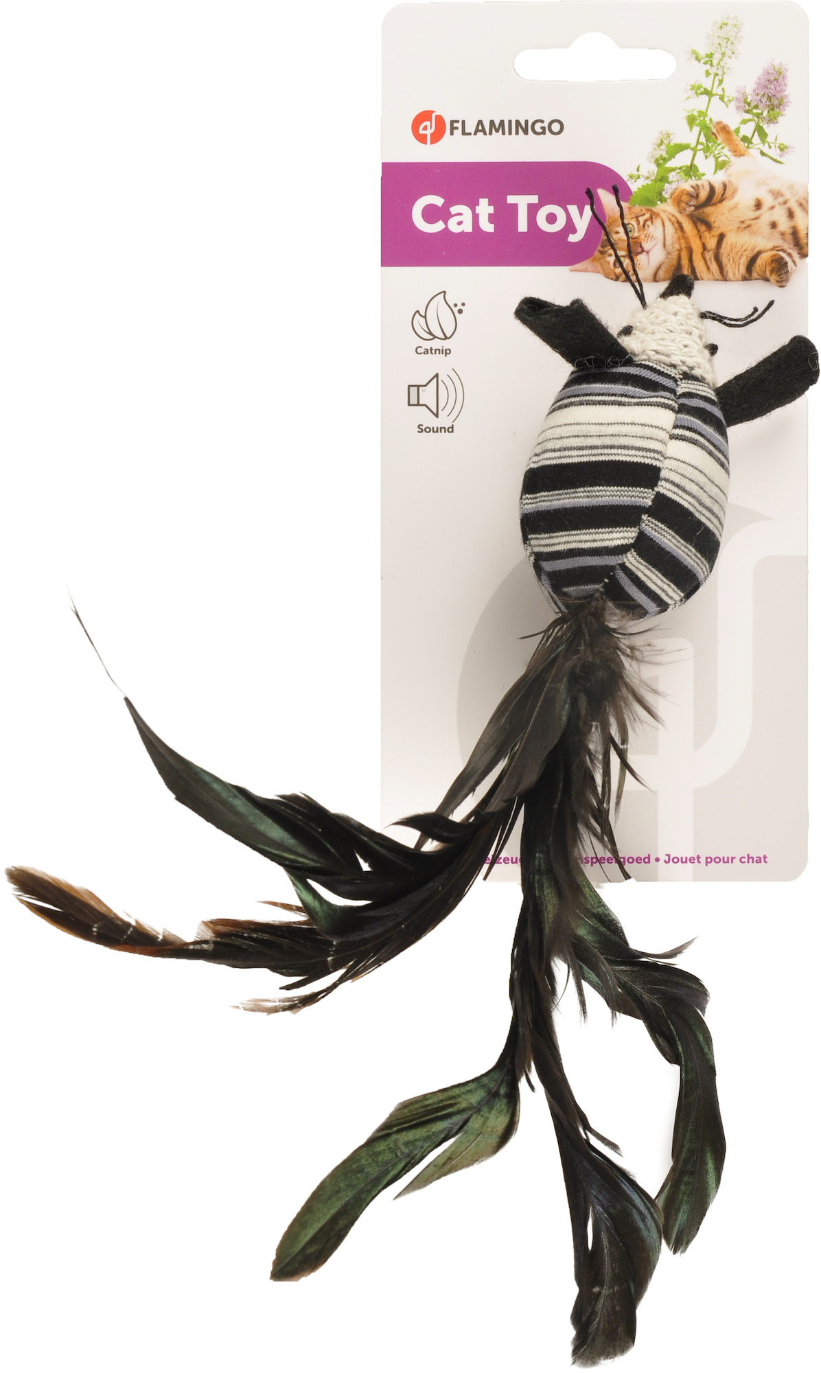 Flamingo Toy Pirin Mouse Grey