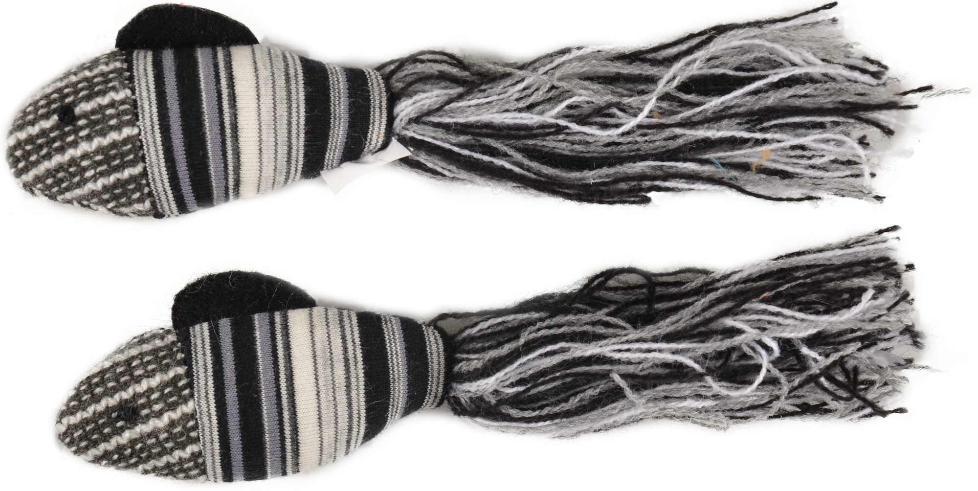 Flamingo Toy Pirin Fish White & Black