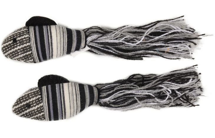 Flamingo Toy Pirin Fish White & Black