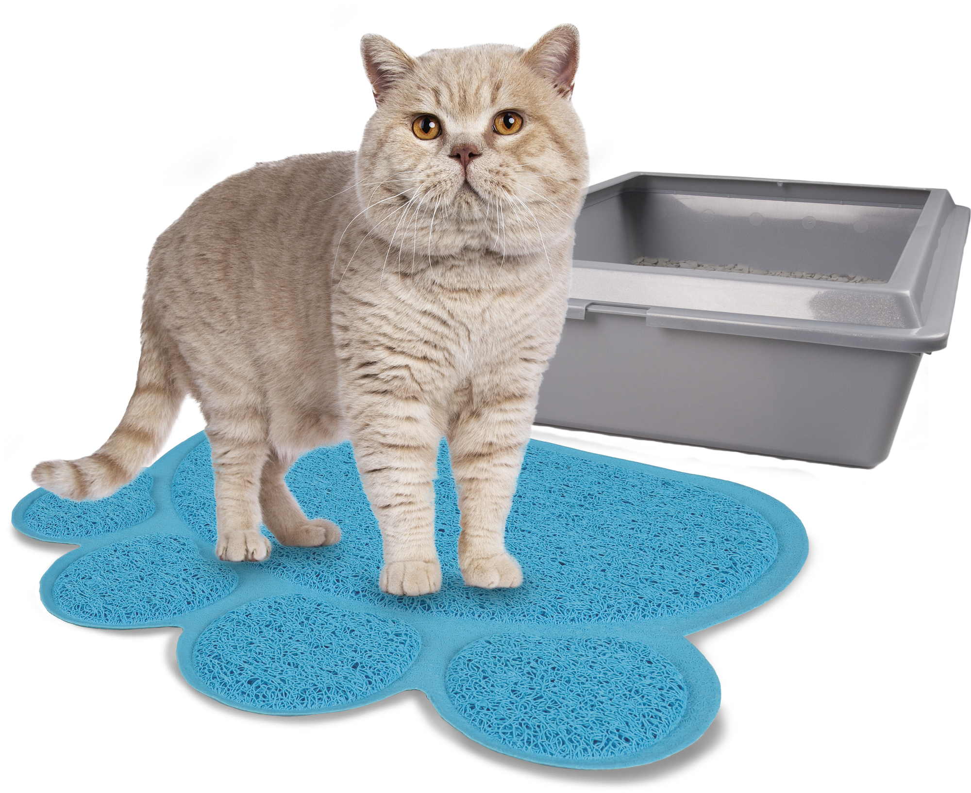 Flamingo Cat litter tray mat Pitou Matti Multiple colours