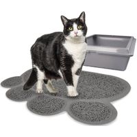 Flamingo Kattenbakmat Pitou Matti Grijs