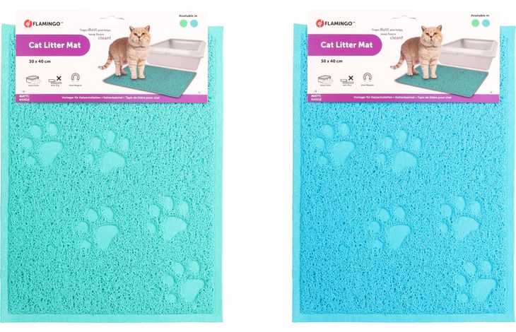 Flamingo Kattenbakmat Tumbi Matti Meerdere kleuren