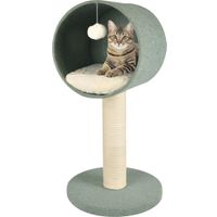 Flamingo Scratching tree  Scandi Mint green & White