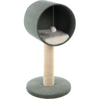 Flamingo Scratching tree  Scandi Mint green & White