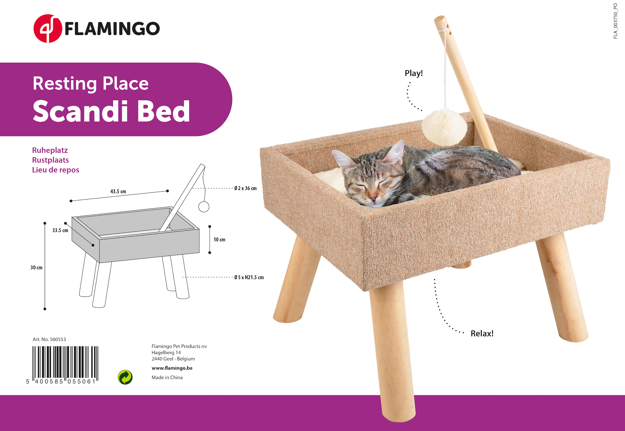 Flamingo Furniture Scandi Beige & Natural & White