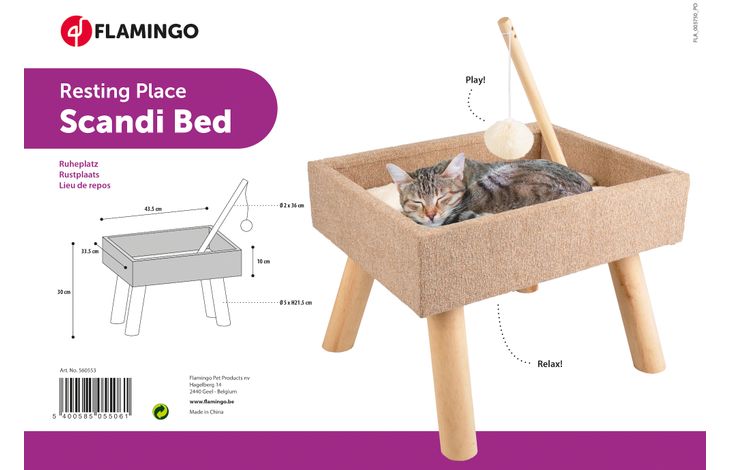 Flamingo Furniture Scandi Beige & Natural & White