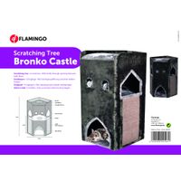 Flamingo Krabton Bronko Donkergrijs