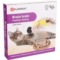 Flamingo Krabspeelgoed Kitty Lichtbruin